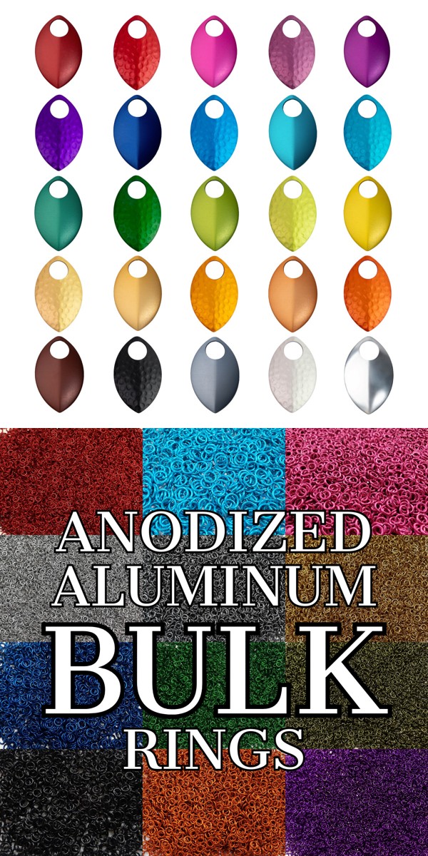 Bright (uncolored) Aluminum scales