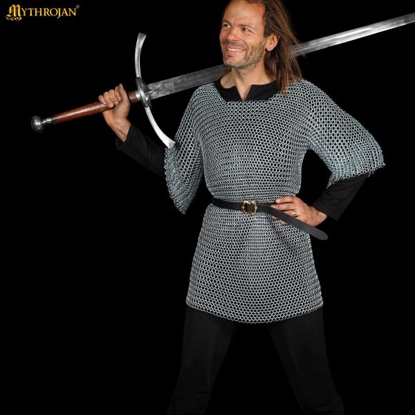 Chainmail Half-Sleeve Shirt — Zinc Polish