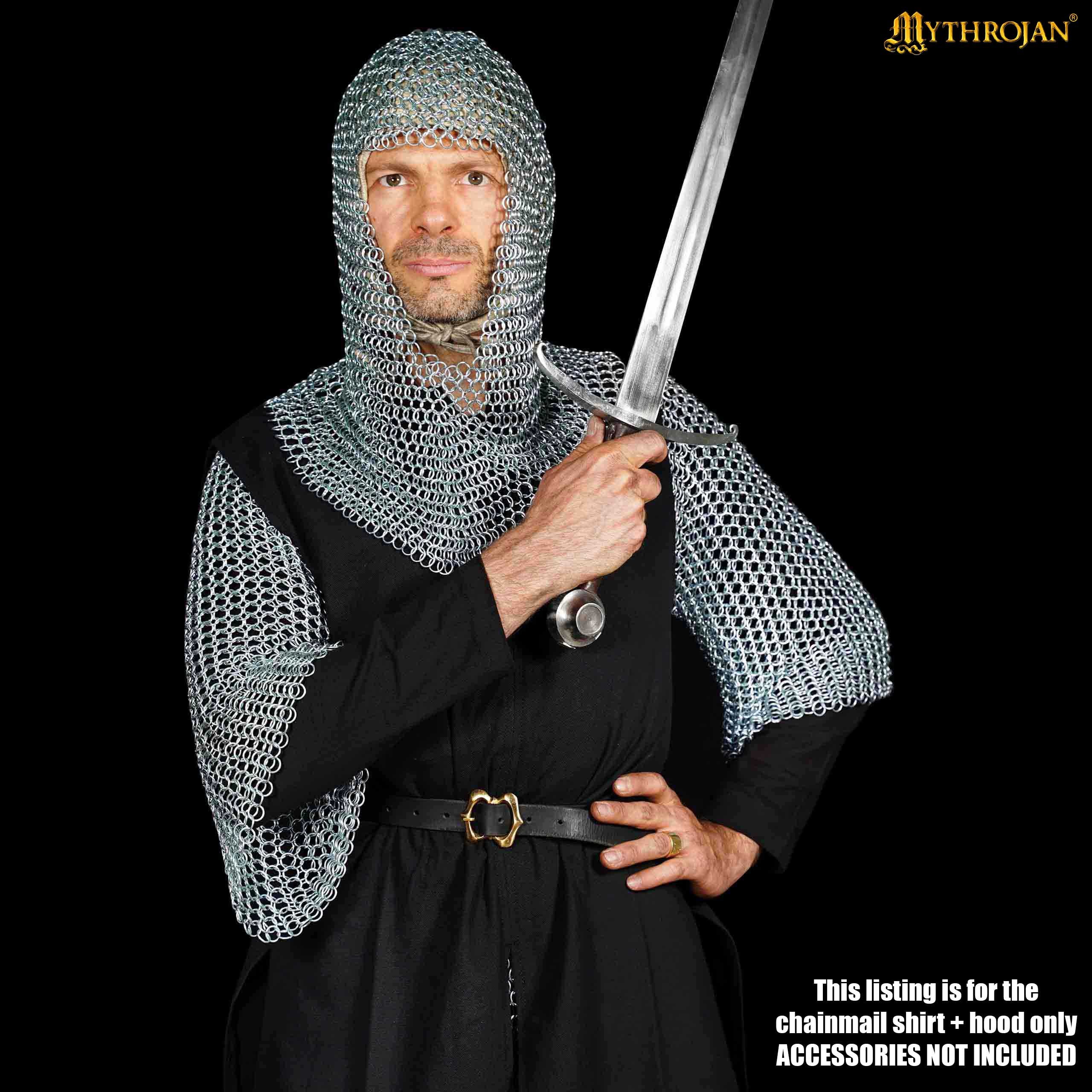 Chainmail Half-Sleeve Shirt — Zinc Polish - Image 2