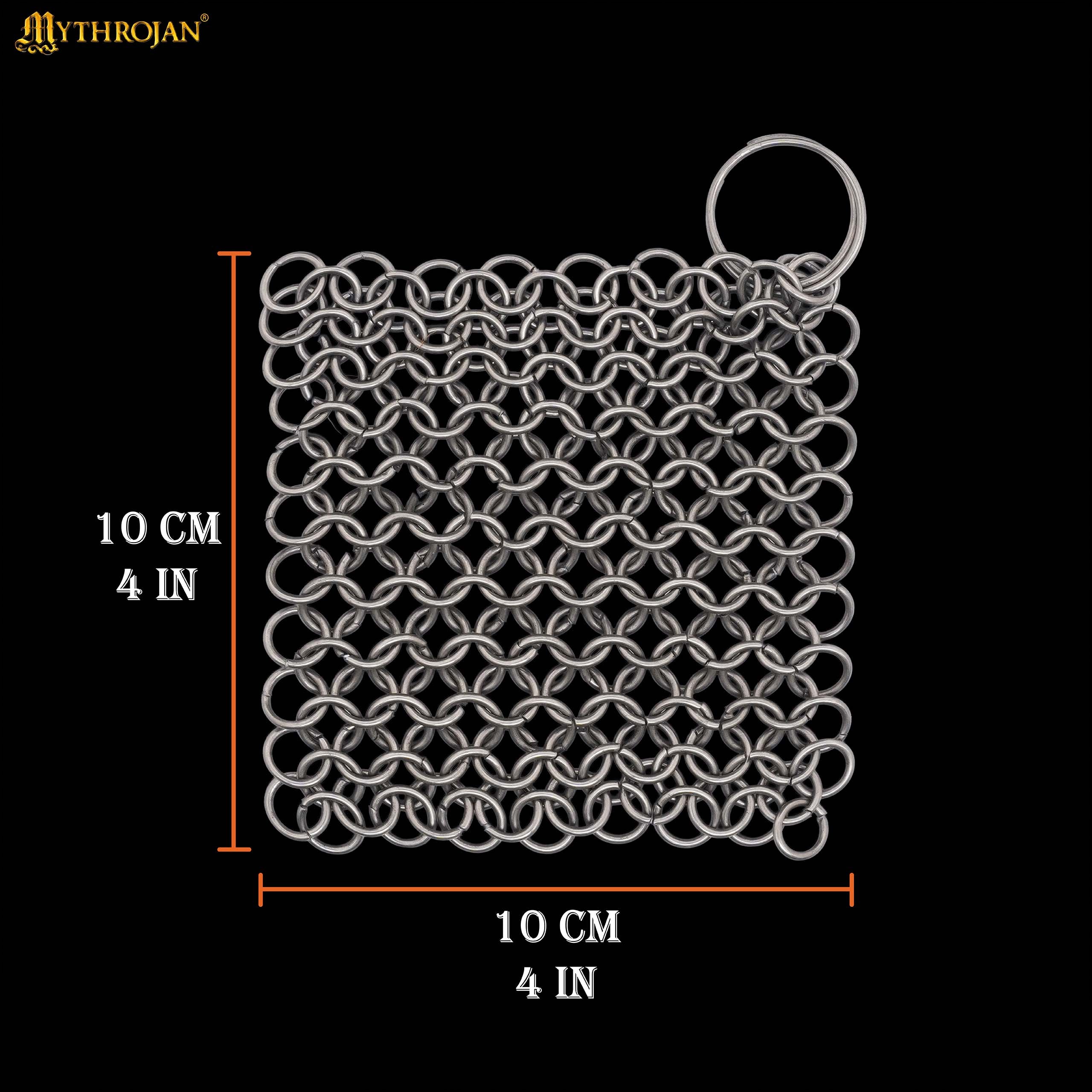 Chainmail Scrubber for Cast Iron — Stainless Steel - Image 3