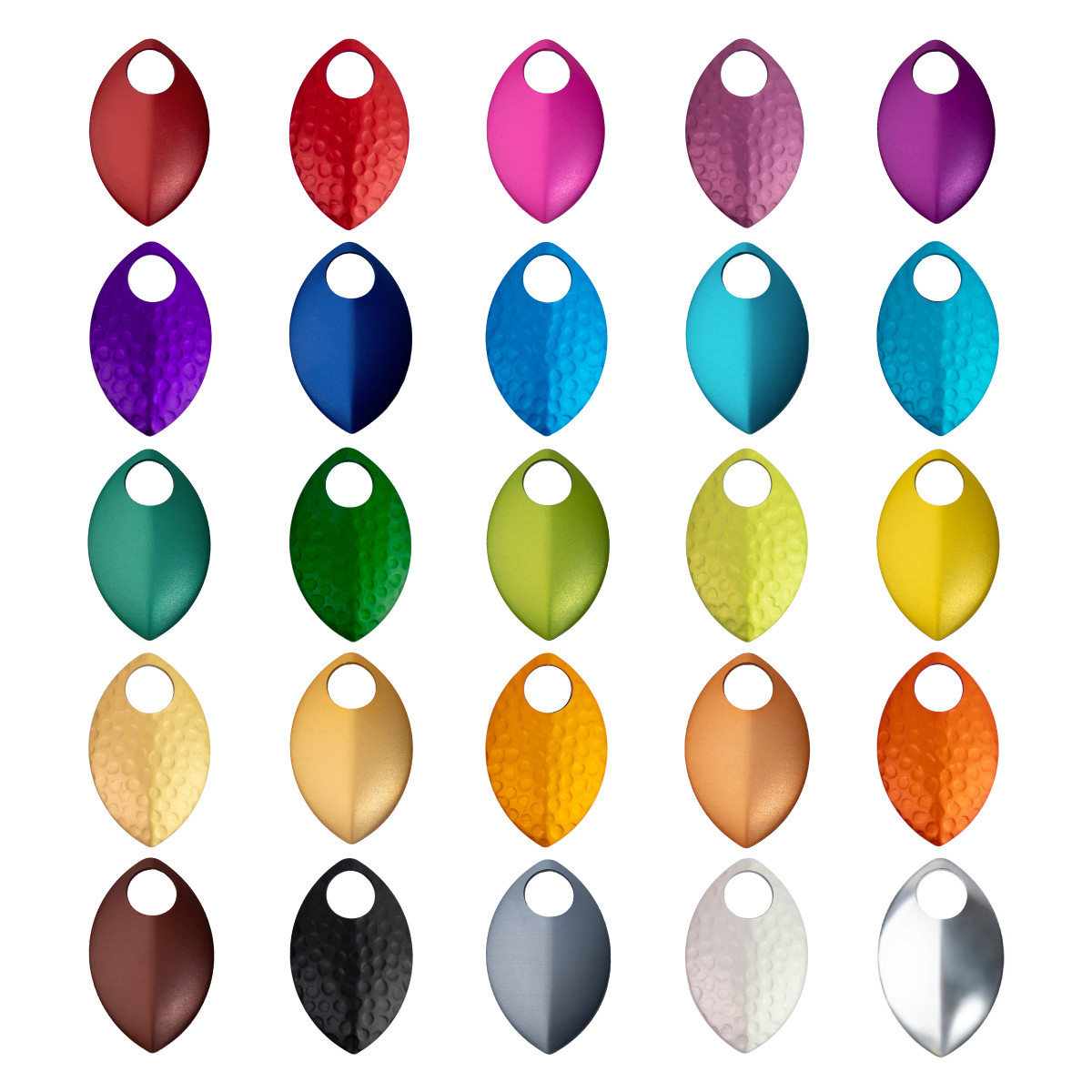Bright (uncolored) Aluminum scales